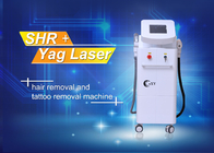 Multi function SHR OPT E- Light Hair Removal Machine / Yag laser tattoo removal machine