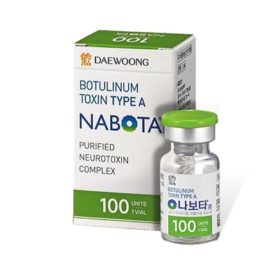 Botulinum έγχυση τοξινών Nabota 100U για την του προσώπου αναζωογόνηση δερμάτων επεξεργασίας ρυτίδων